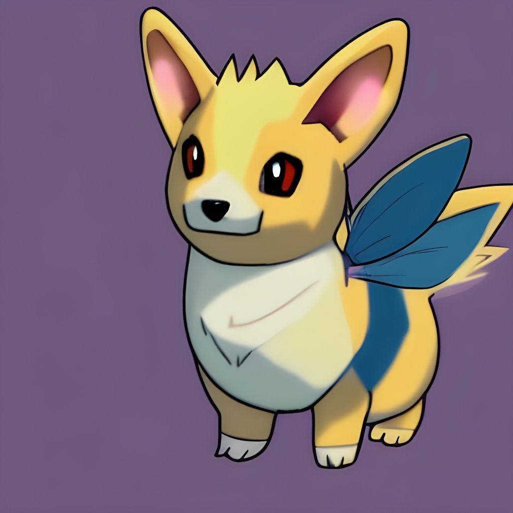 Fairy Corgi Pokémon Concept Art