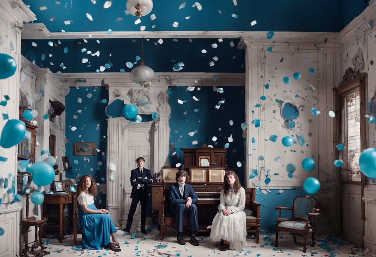 Surreal Vintage Camera Gathering in an Egyptian-Inspired Abo...