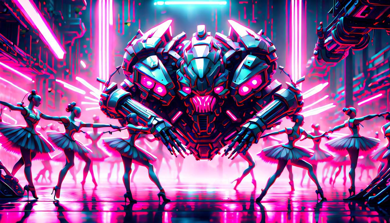 Mech Ballerinas vs The Big Boss Ballerina