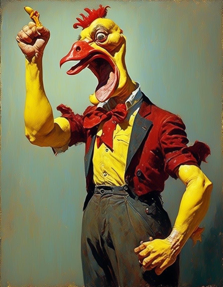 the chicken man mutant