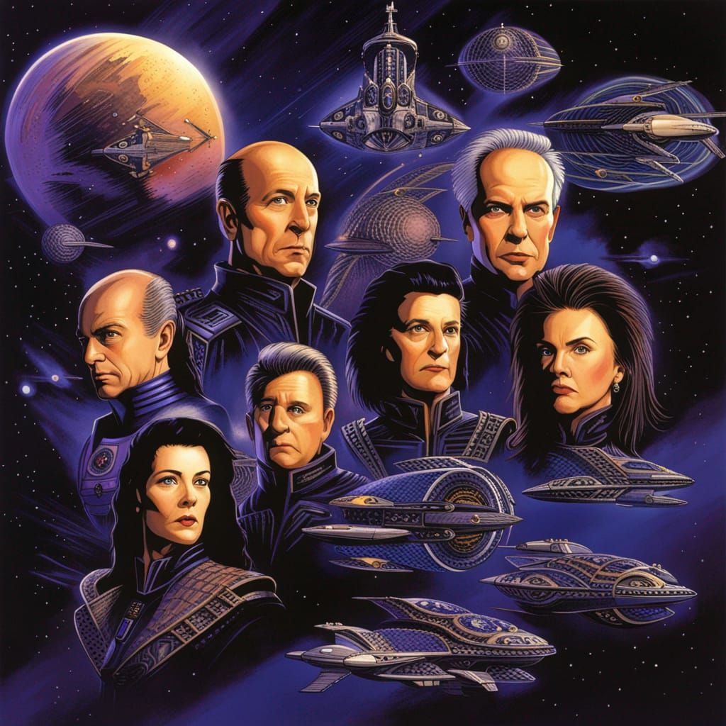 Babylon 5 AI Generated Image