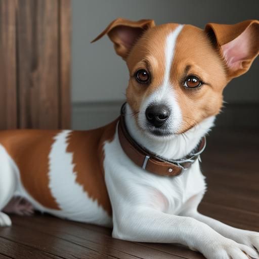 Jack Russell Terrier Portrait in Natural Light