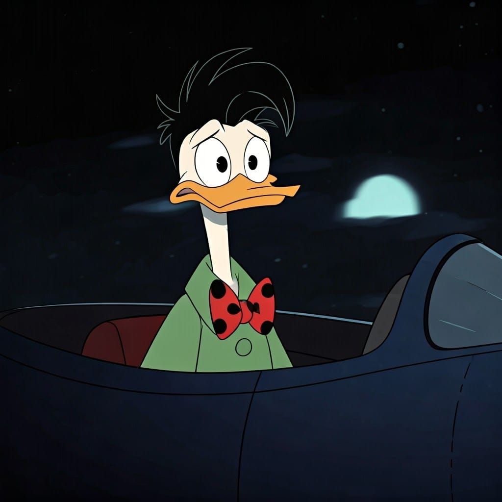 Launchpad McQuack and Mr. Duck in Sinister Style