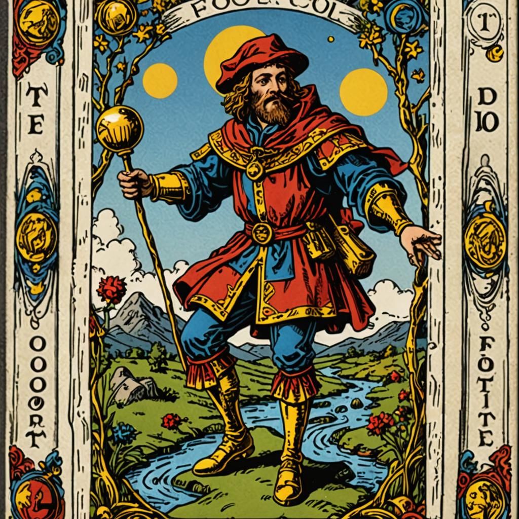 The Fool Tarot Card Art