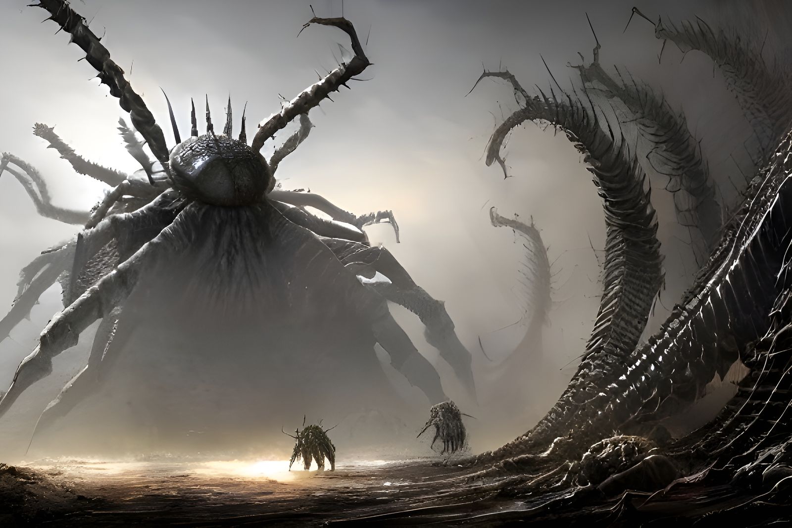 Epic Spider Battlefield by Strzalkowski and Staples