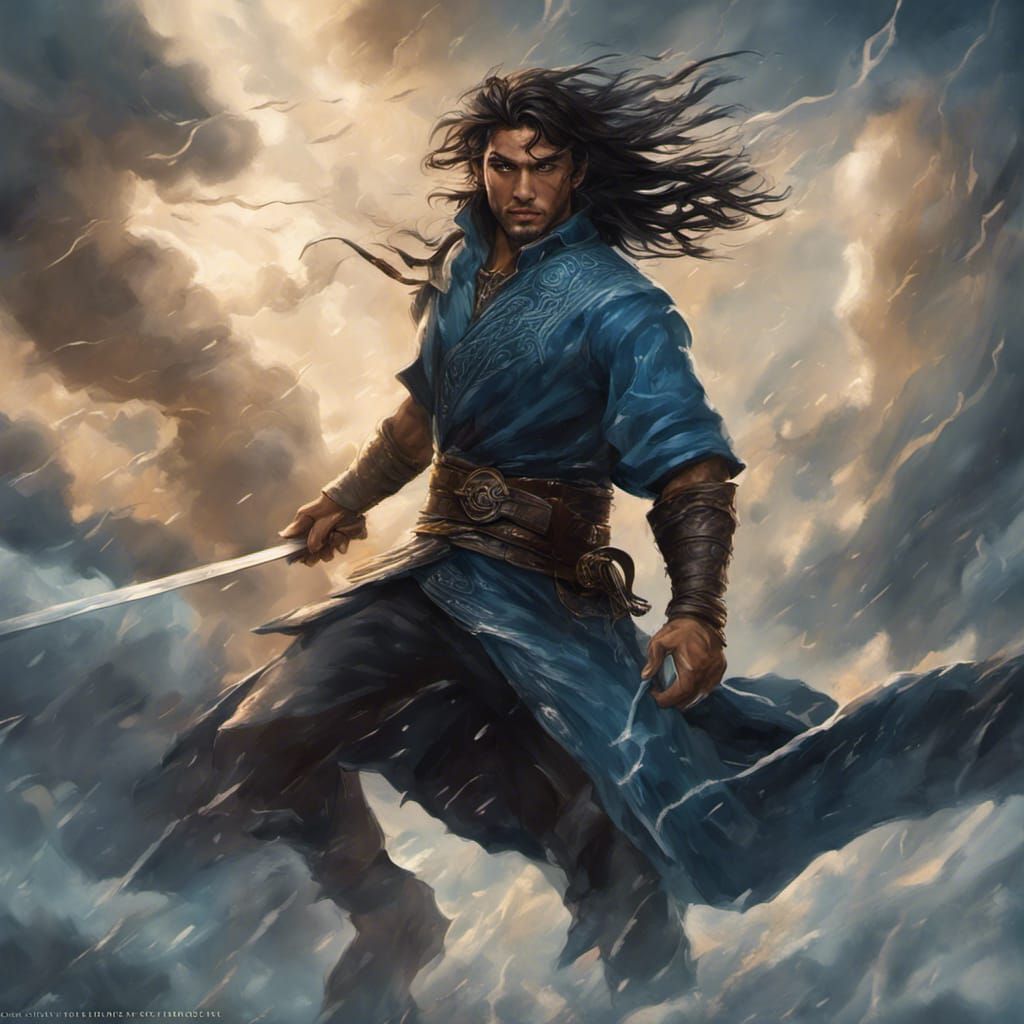 Kaladin Stormblessed in Flight: Hyperrealistic Render