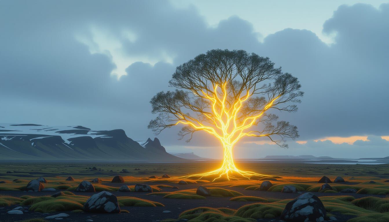 Icelandic Mystical Tree 2