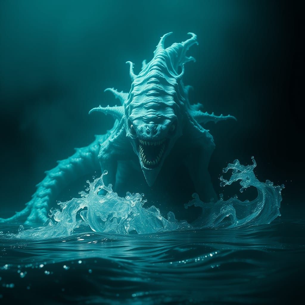 Cinematic Water Monster Unveiled