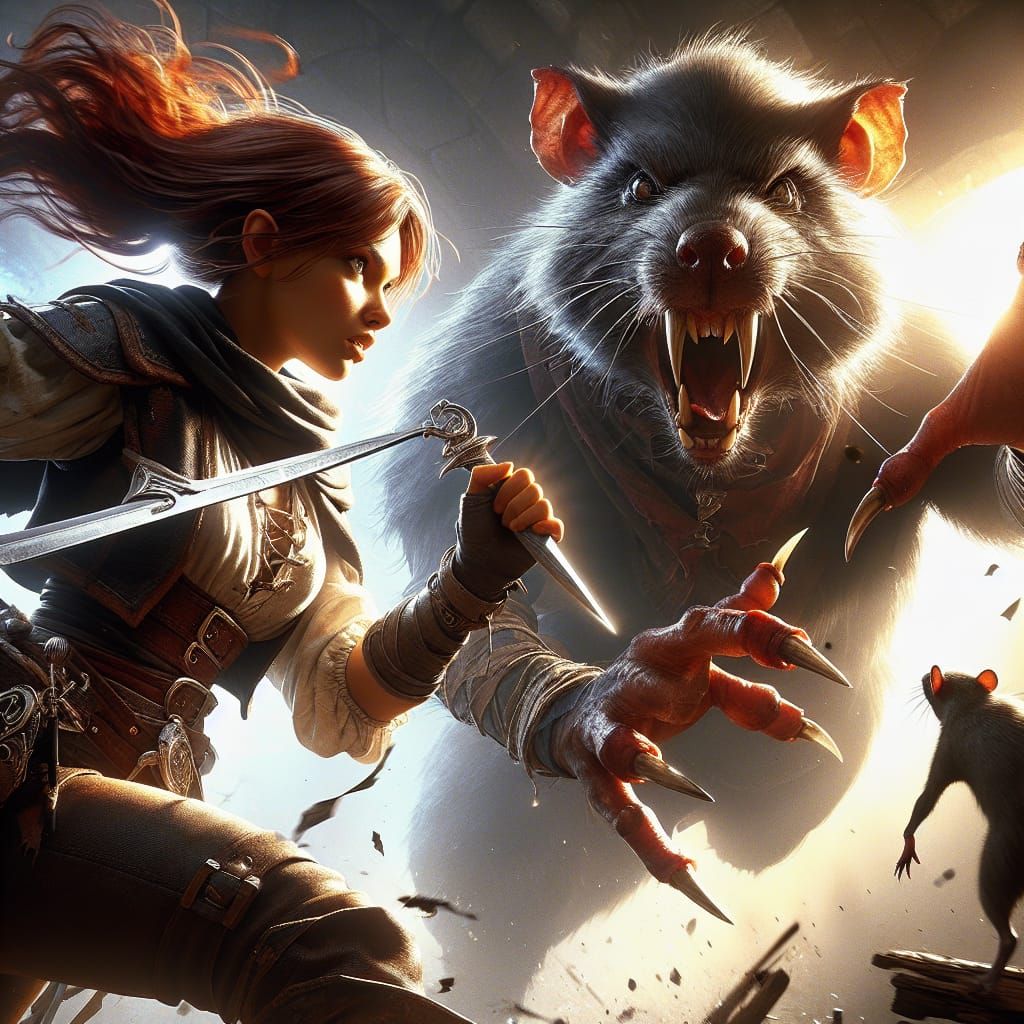 The rogue and the wererat