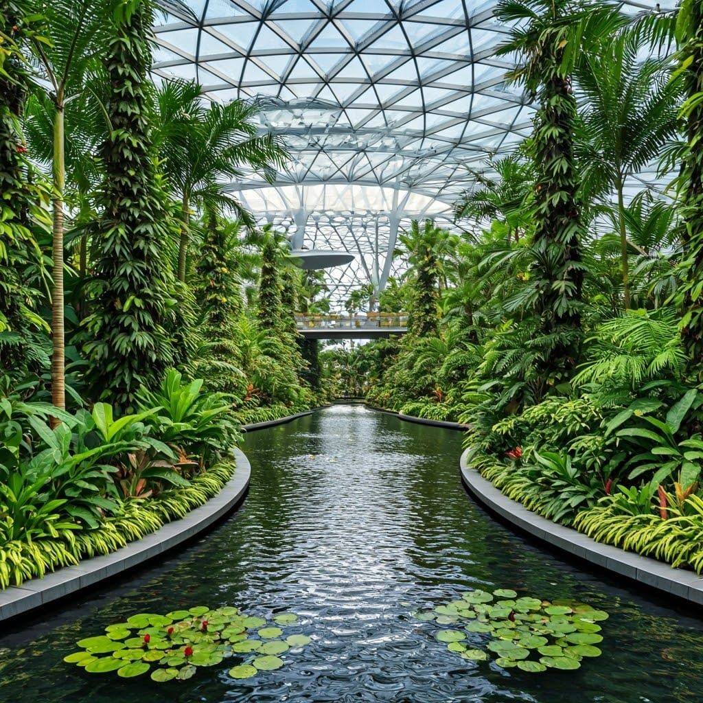 Gardens at Jewel Changi Airport