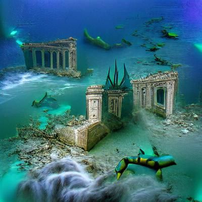 Atlantis Ruins: Lost Underwater City