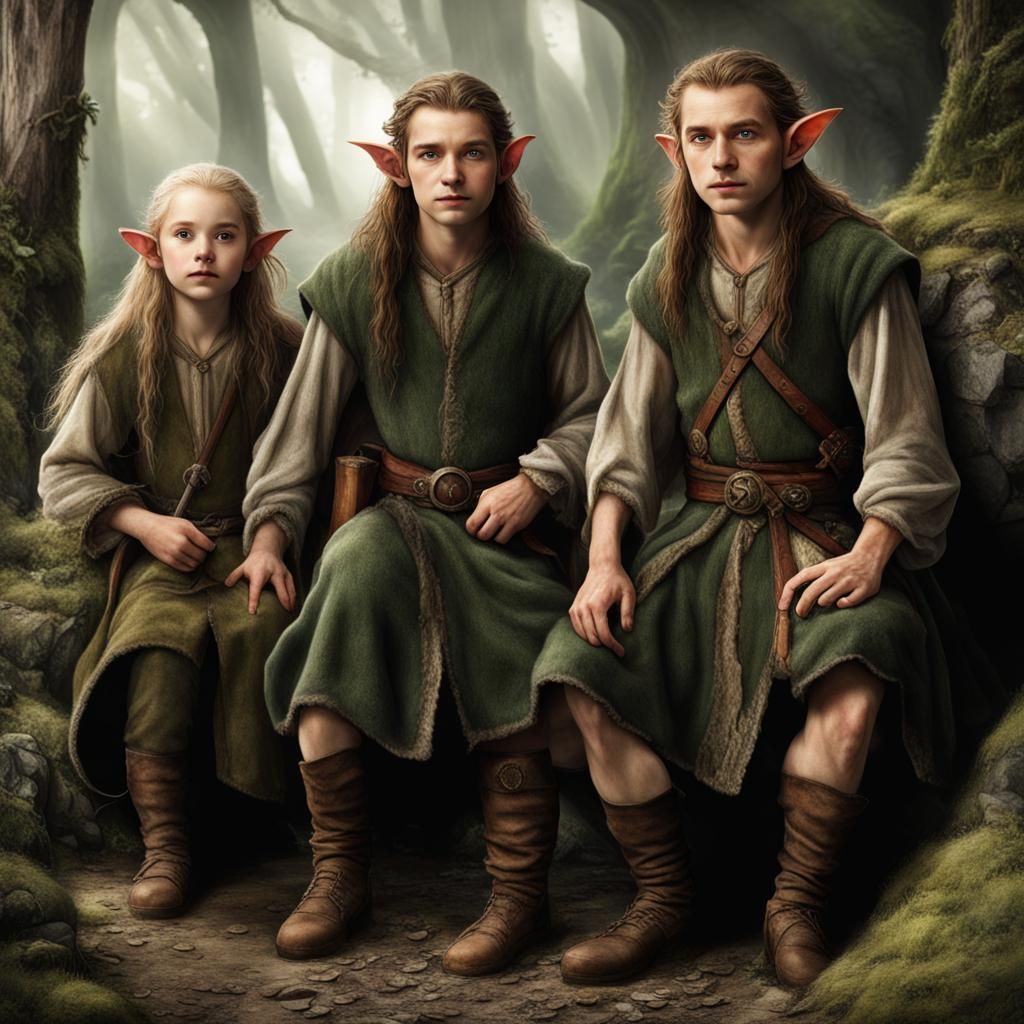 Elves in Hobbit Home