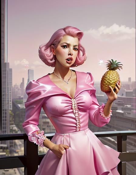 Glitterial Pinkosophy: An Upside-Down Pineapple Dream