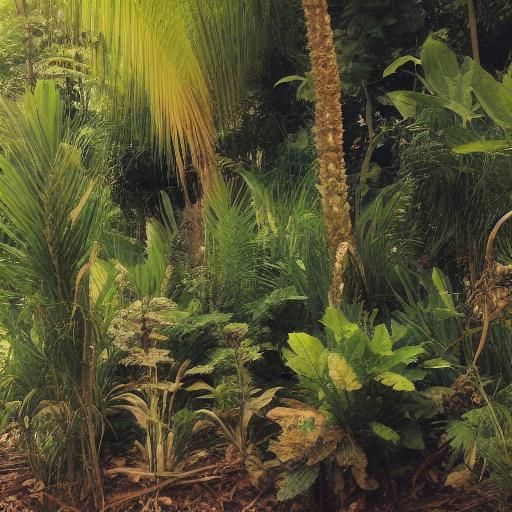 Bugis Farmer with Steampunk Rice Harvester
