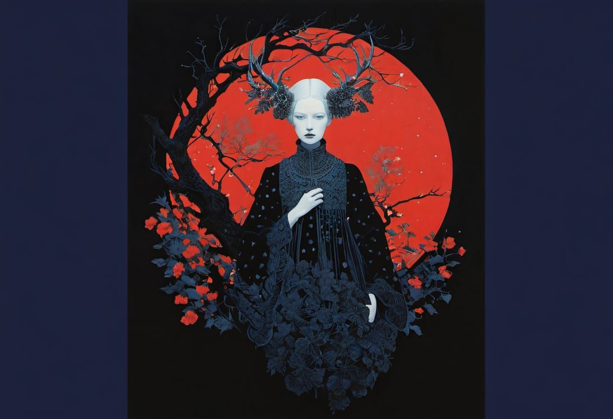 Diverse Artists Blend Dark Fantasy Aesthetics