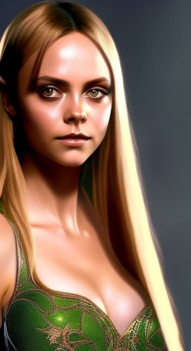 Beautiful Elf Girl - Christina Ricci