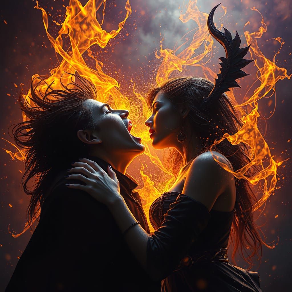 Ethereal Despair: A Dark Fantasy Masterpiece