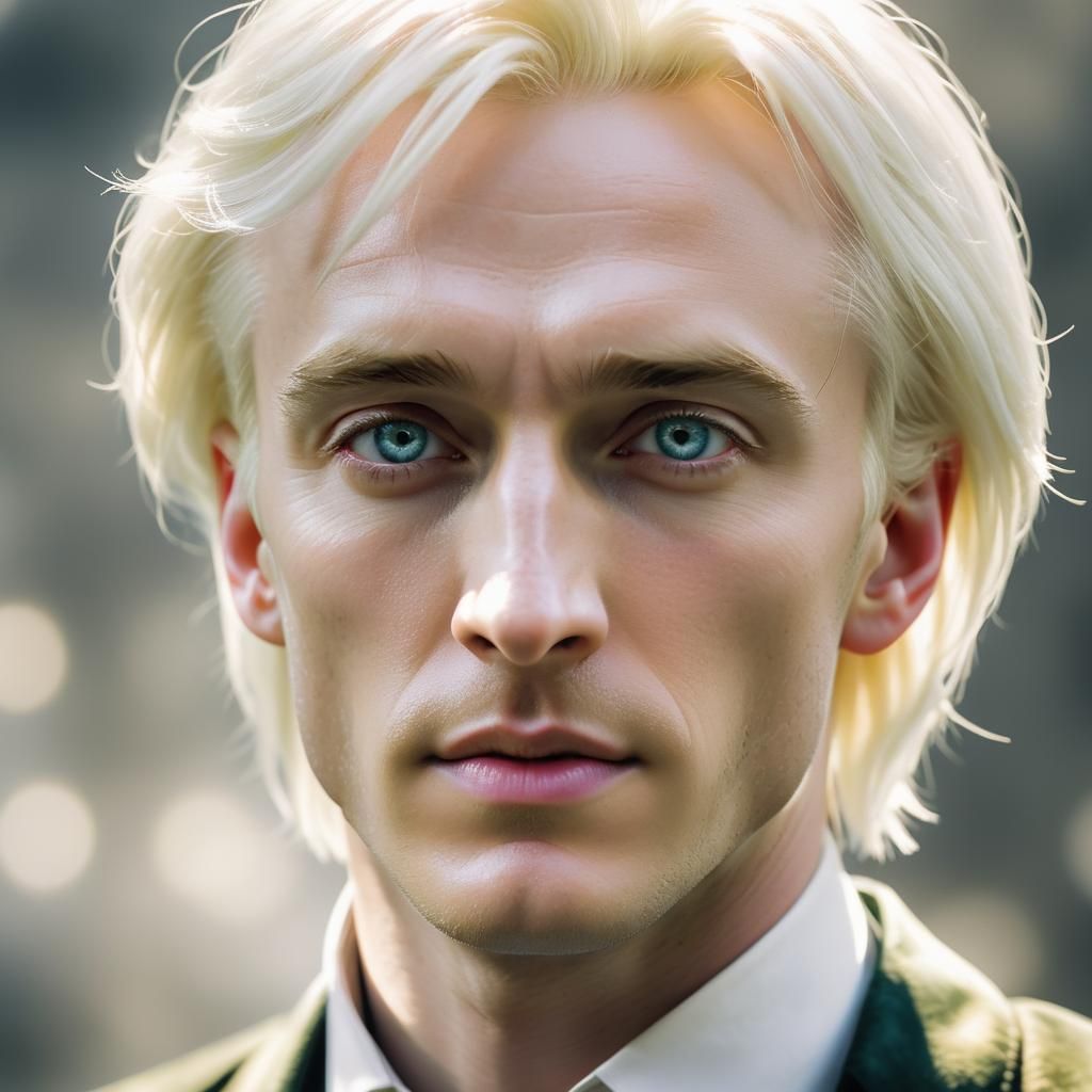 Draco Malfoy Portrait in Soft Focus Photography