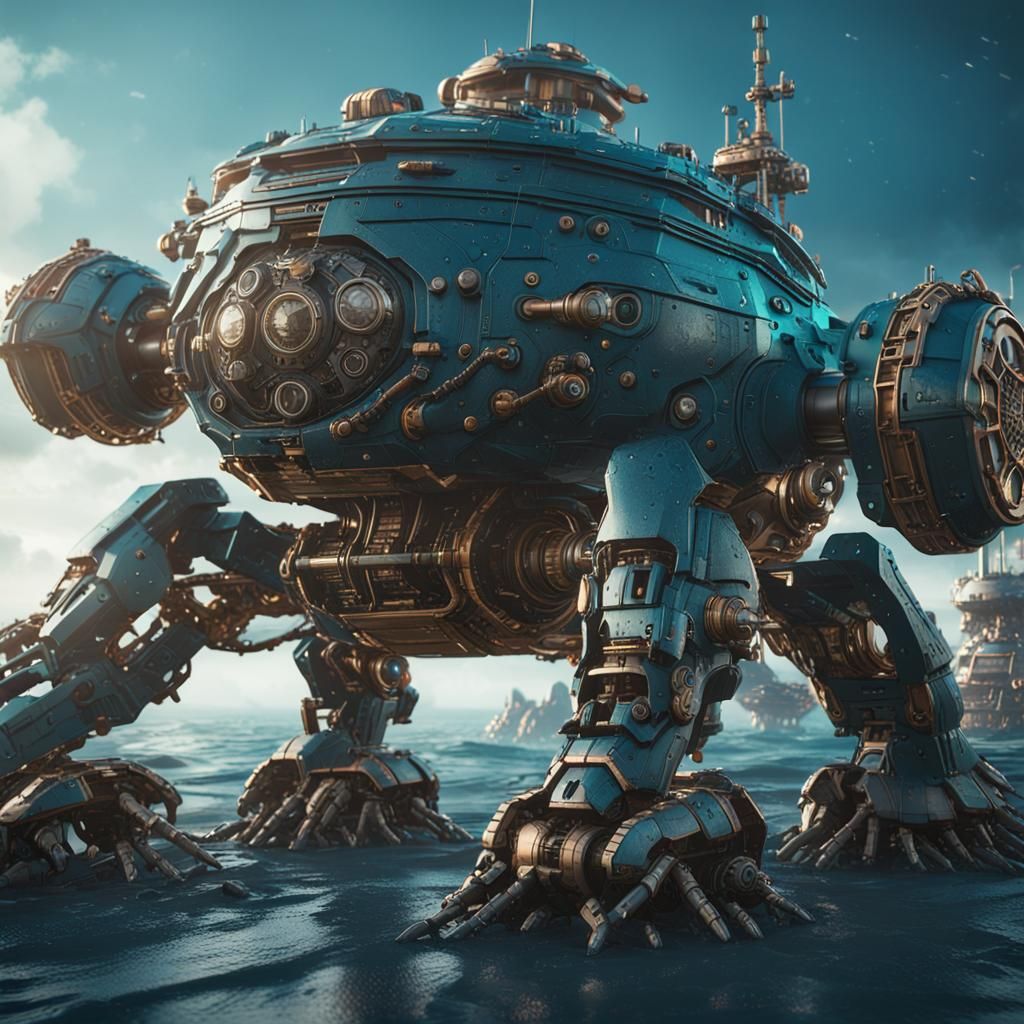 Futuristic Mechanical Details from 20,000 Leagues Under the ...