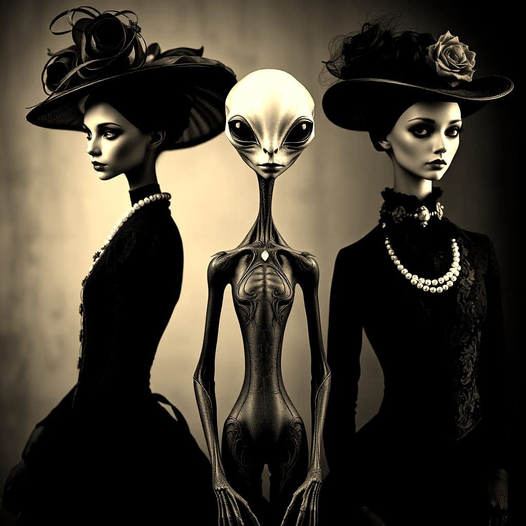 Sepia photo of the shapeshifter