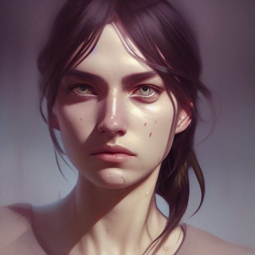 Detailed Prisoner Portrait in Dynamic Lighting