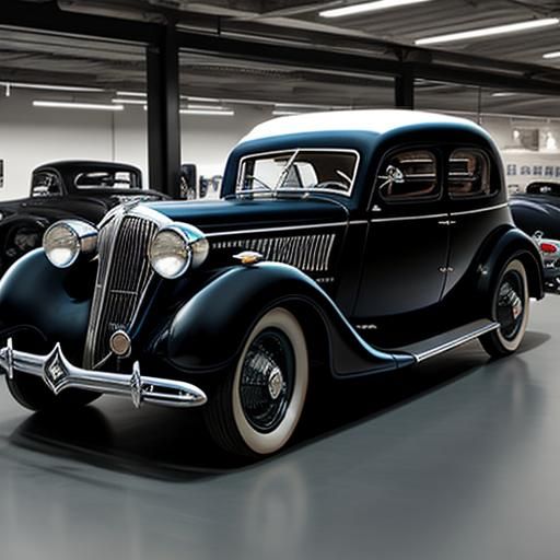 1935 Phantom Corsair in Streamline Moderne Style