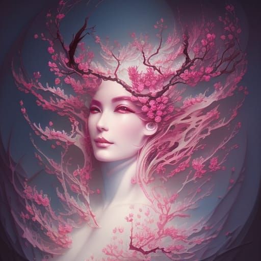Blossom dryad