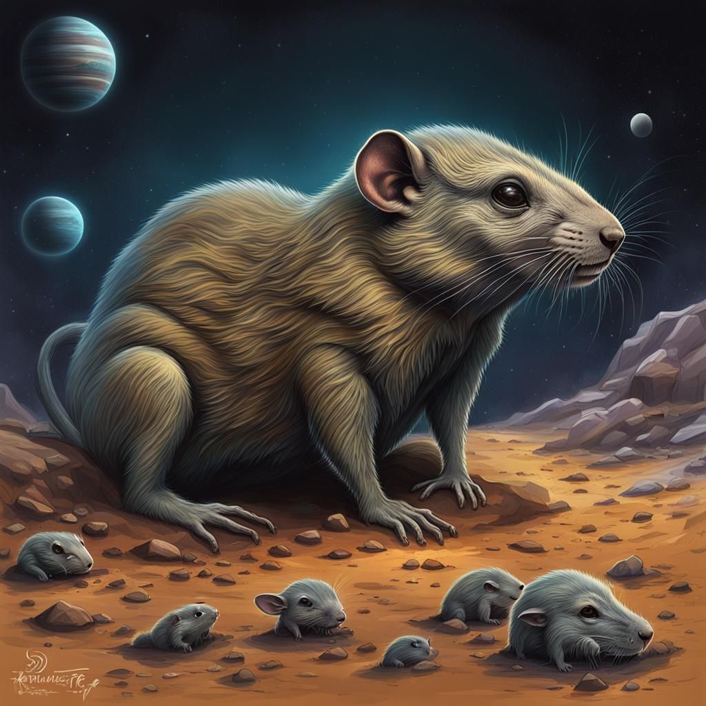 Exotic Alien Lifeforms on Distant Exoplanet