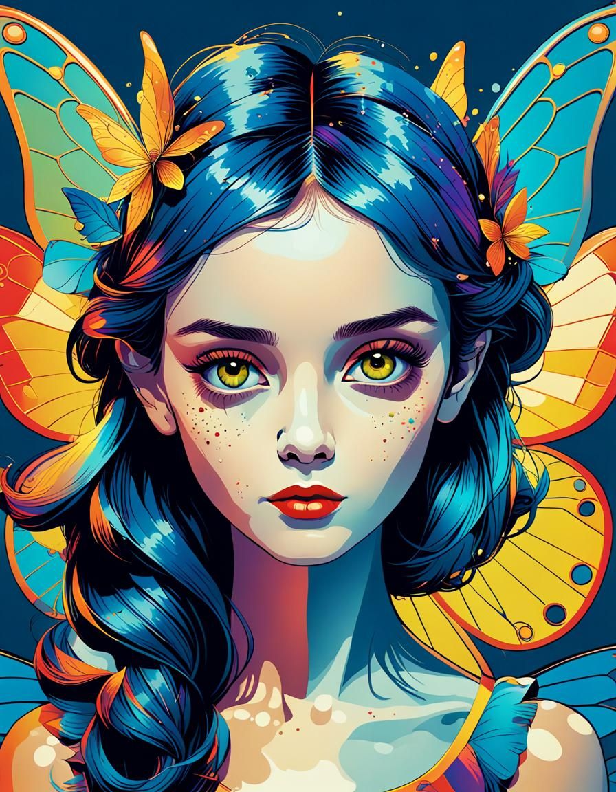 Fairy in Pop Art
