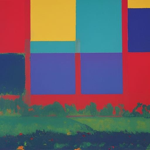 Surreal Billboard Inspired by Expressionism and Surrealism