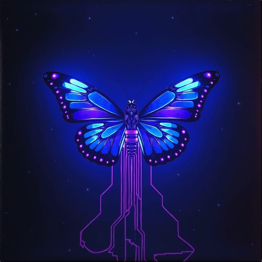 Psychedelic Album Cover Art of Black Sabbath Live