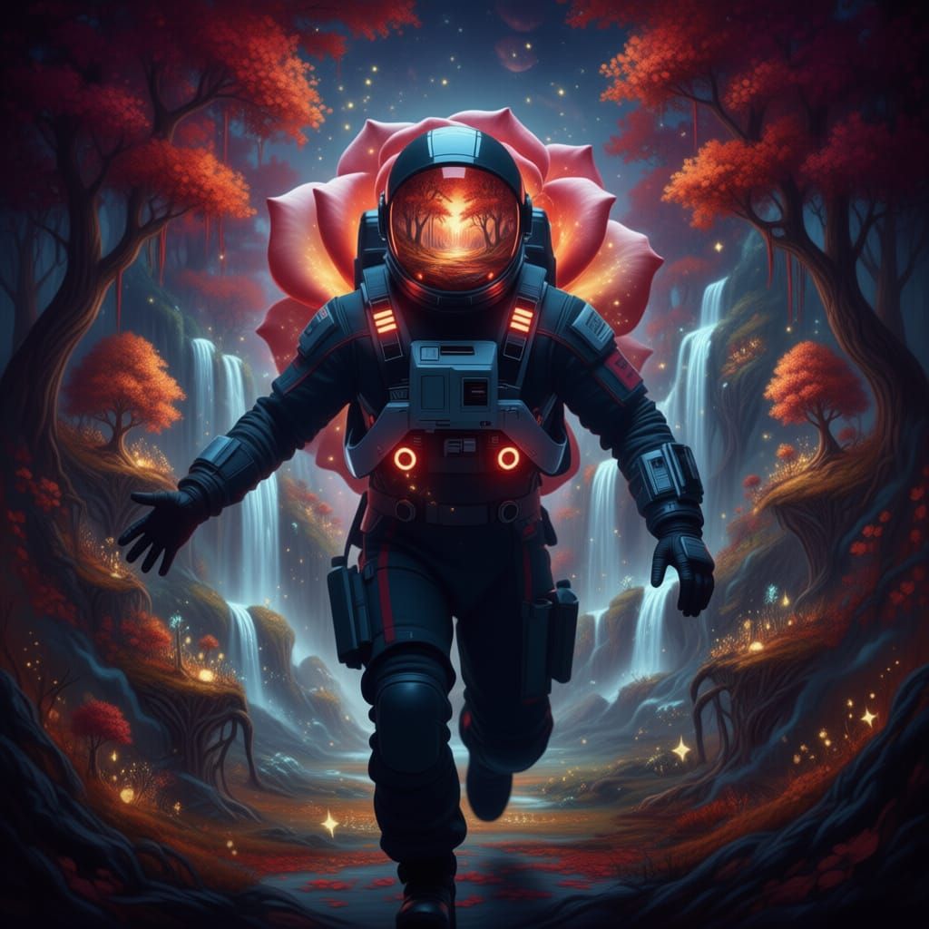 Fantastical Rose Gateway Digital Art