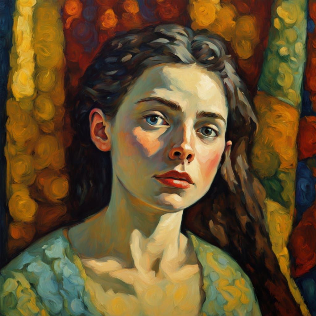 Faded Velvet Curtain in Golden Hour Light