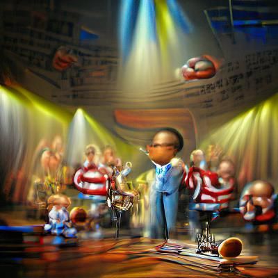 Jazz Orchestra Performance Inspired by Peanuts