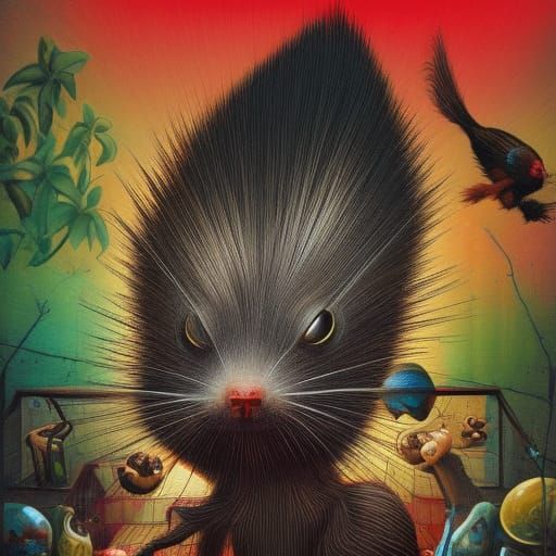 Ebony Rodent: Horror Fantasy Pop Art
