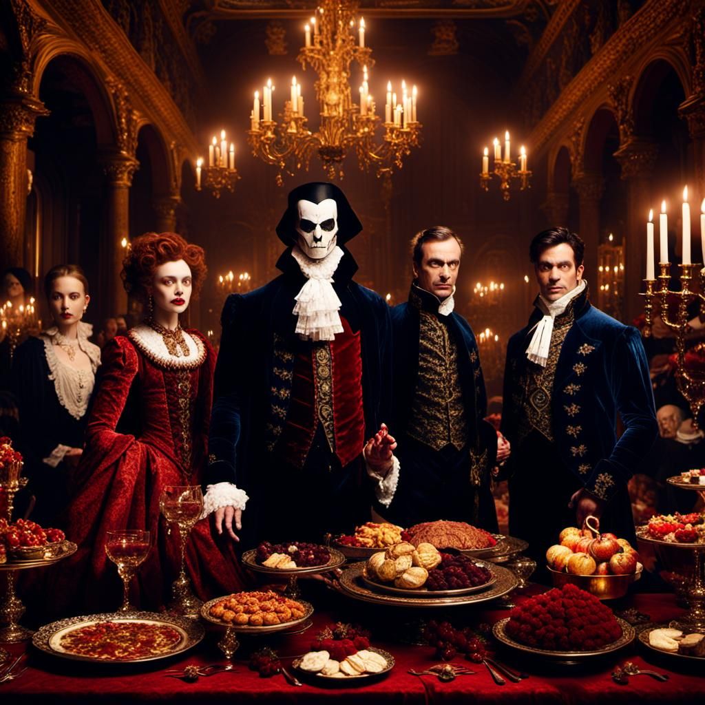 Baroque Vampiric Ball: An Old Masters Style Feast
