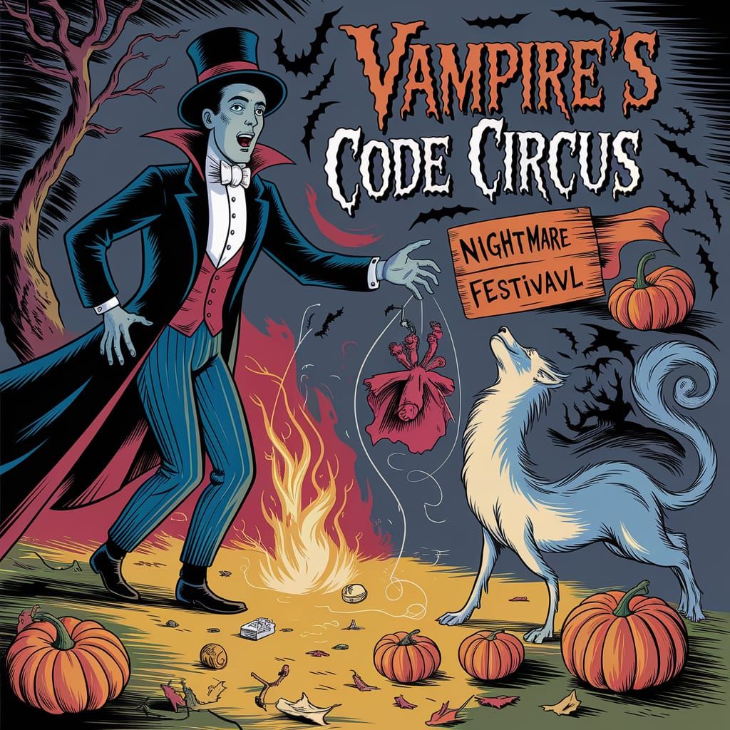 Vampire Code Circus at Nightmare Harvest Festival