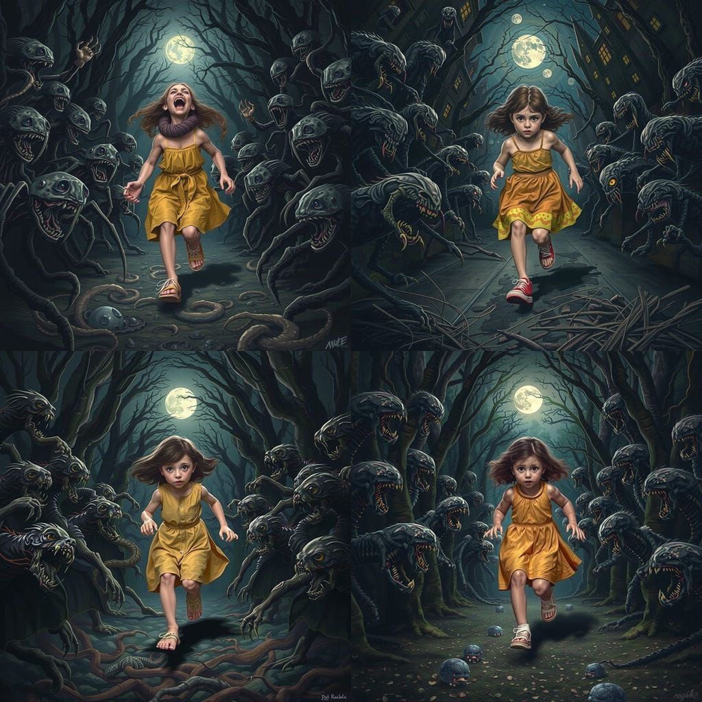 Terrorizing Creatures Unite in Darkened Realms