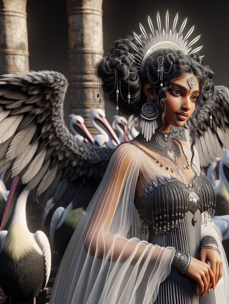 Ancient Goddess of the Sacred River