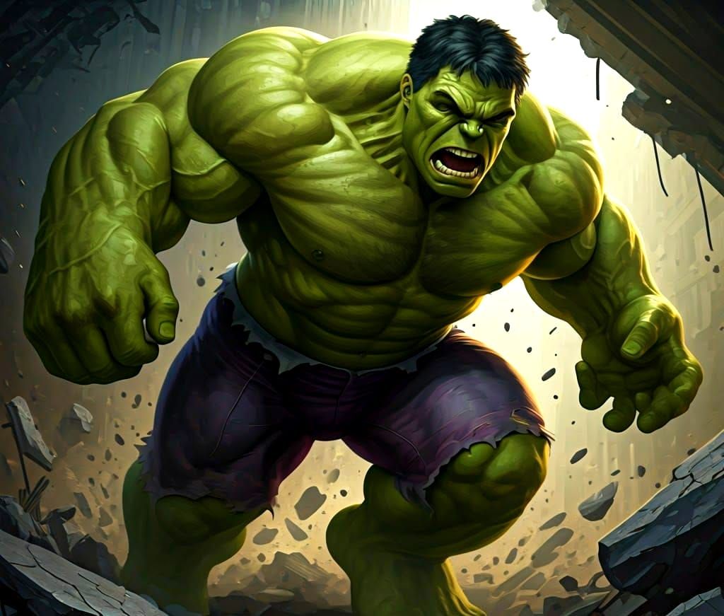 The Incredible Hulk from The Avengers