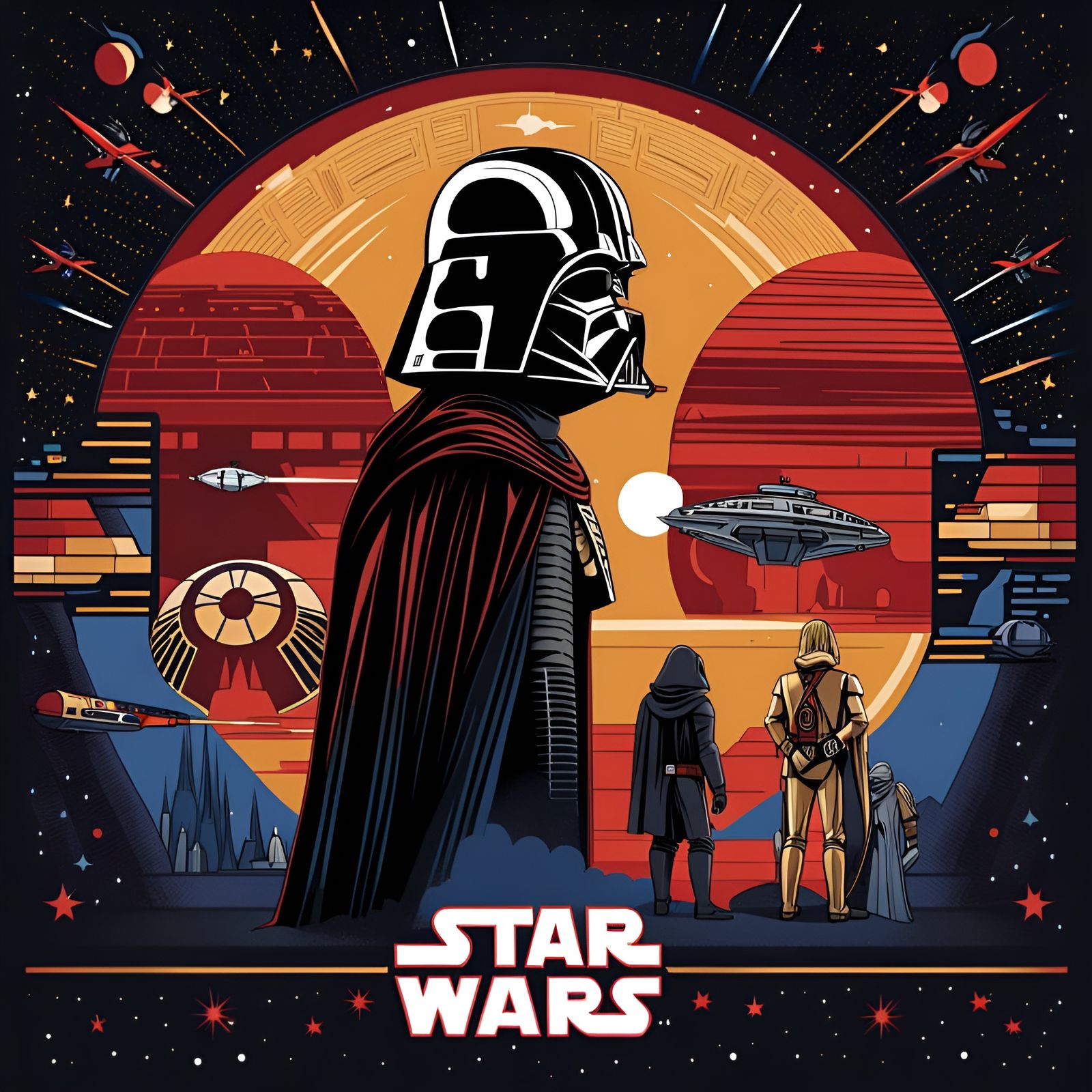 Star Wars AI Interpretation