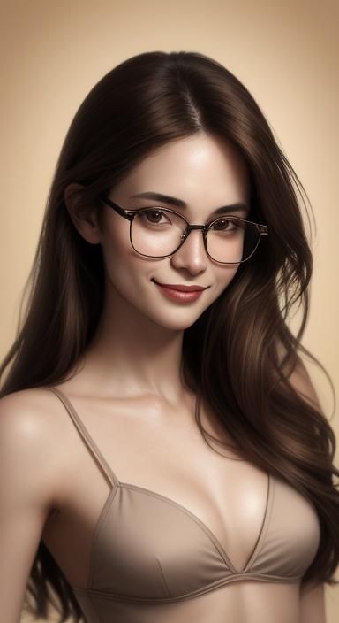 Classical Style Portrait of a Young Woman