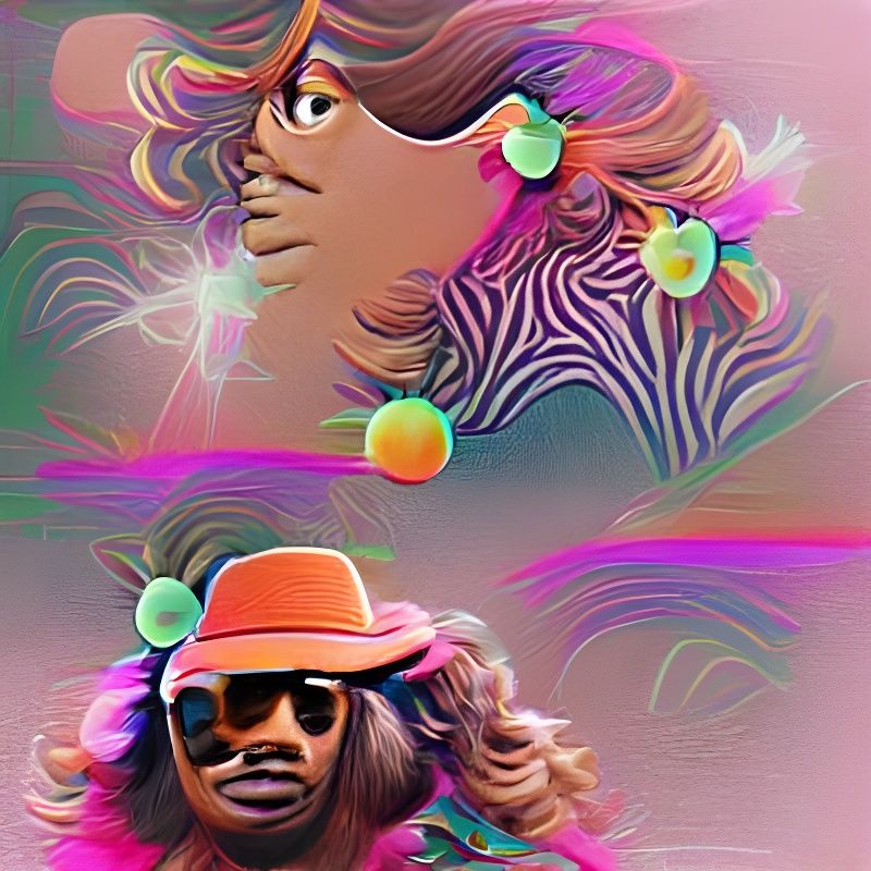 Princess Bebop of the Groovy 70s