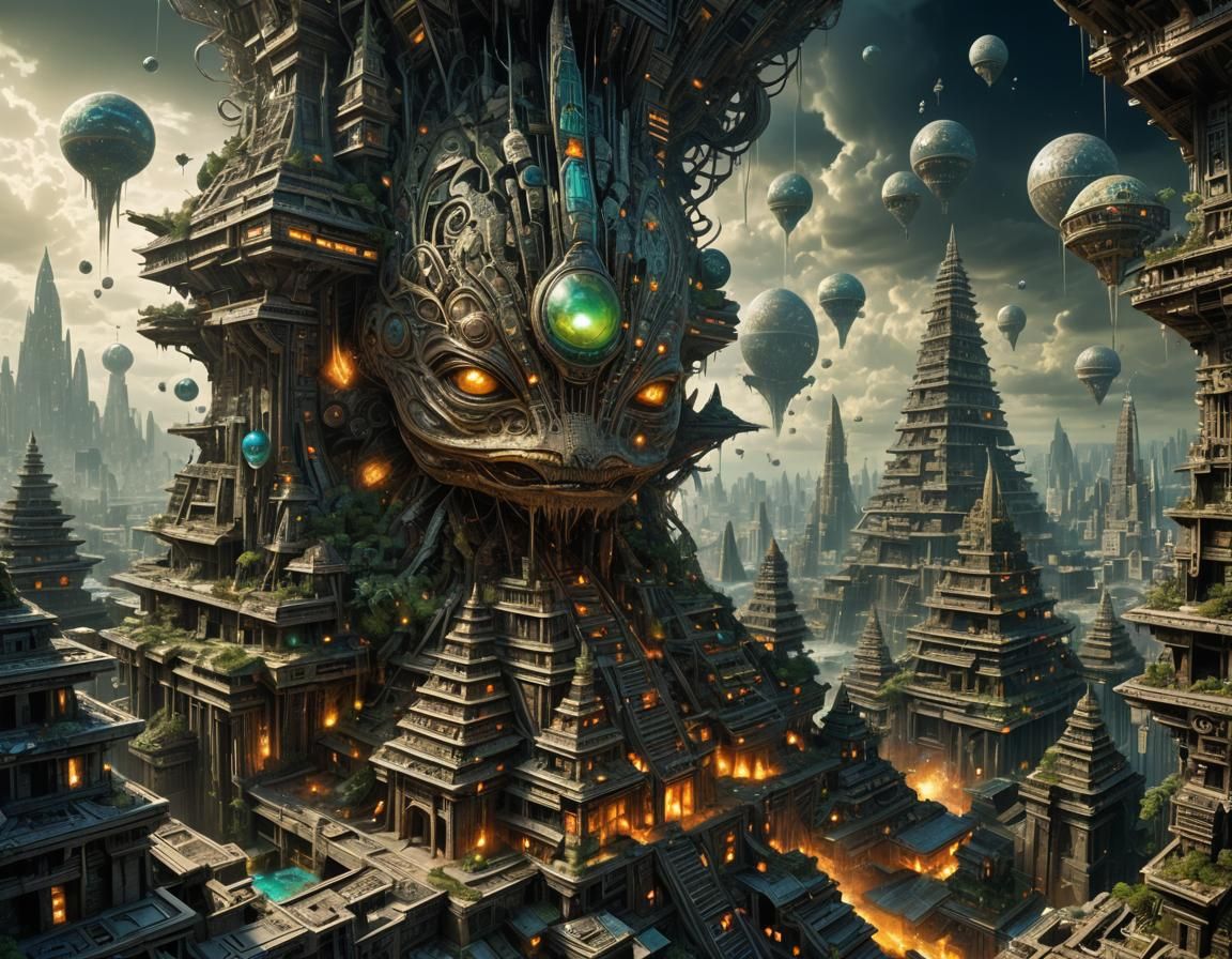 alien megapolis