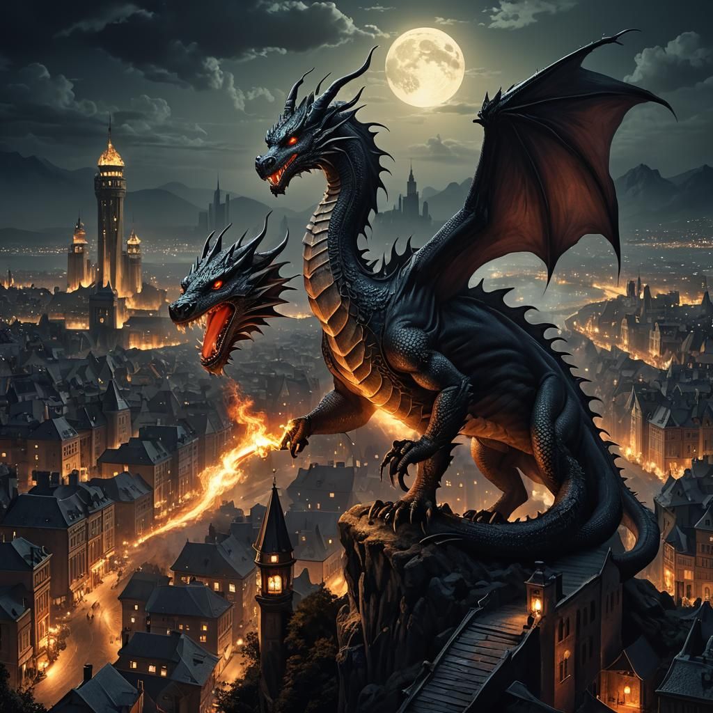 "If they were not so superstitious and blame the dragons for starting fires i would feel sorry for those humans."