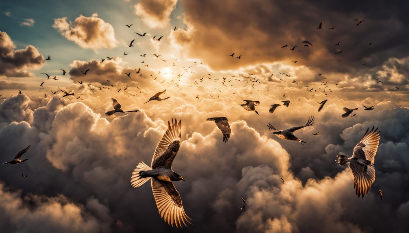 Birds in Flight: Hyperrealistic Wildlife Photography