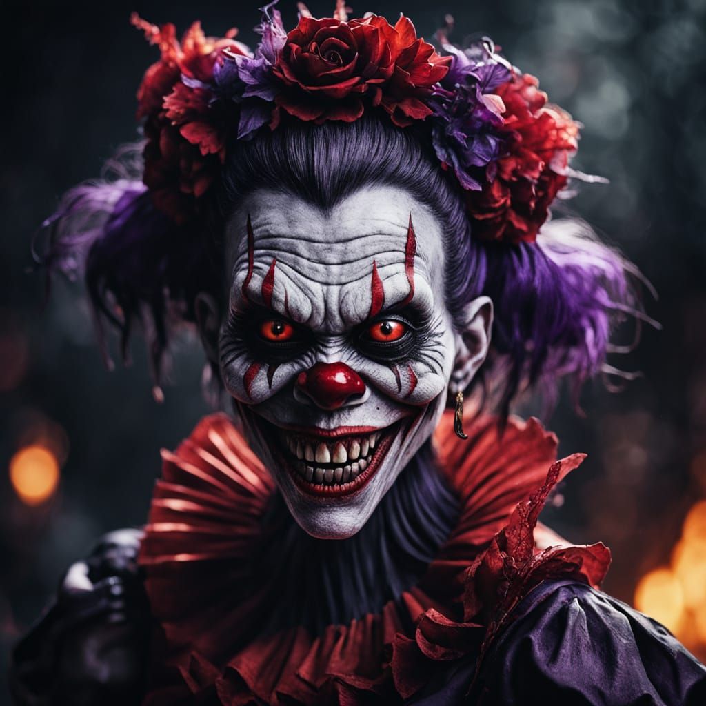 Dark Fantasy Princess Zombie Monkey Monster Clown