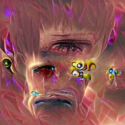 Visualizing Infinite Suffering: An AI Interpretation