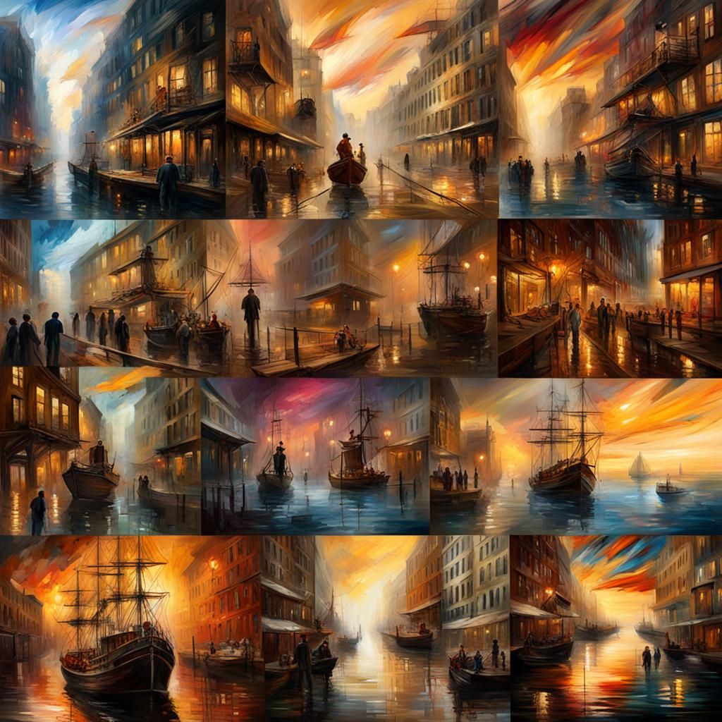 Cartoon Phileas Fogg: Vivid Digital Painting