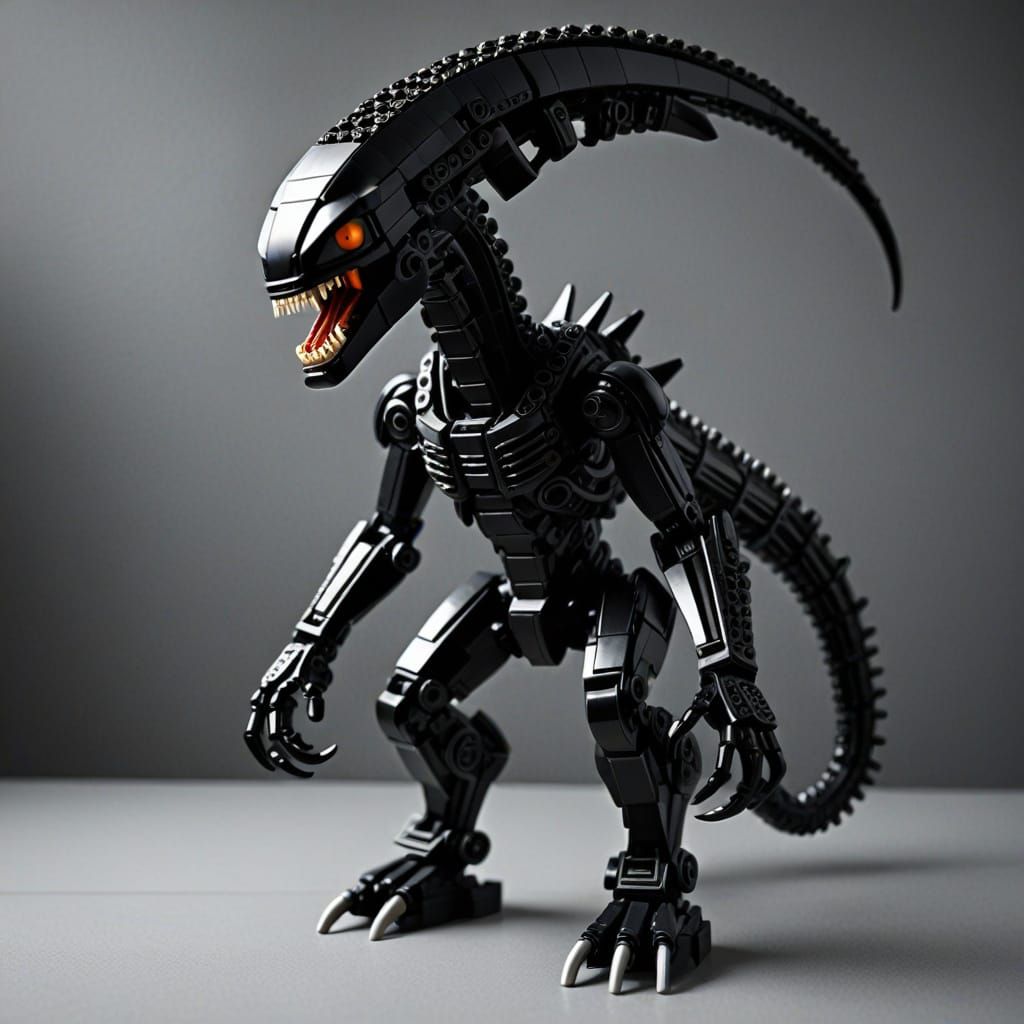 Lego Xenomorph from Alien Movie